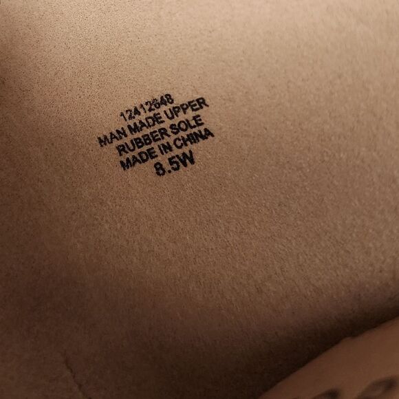 Torrid Sandals Womens 8.5 Wide Faux Tan Snake Skin Double Strap Stack Heel Shoes - Picture 3 of 5